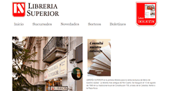 Desktop Screenshot of libreriasuperior.com.ar